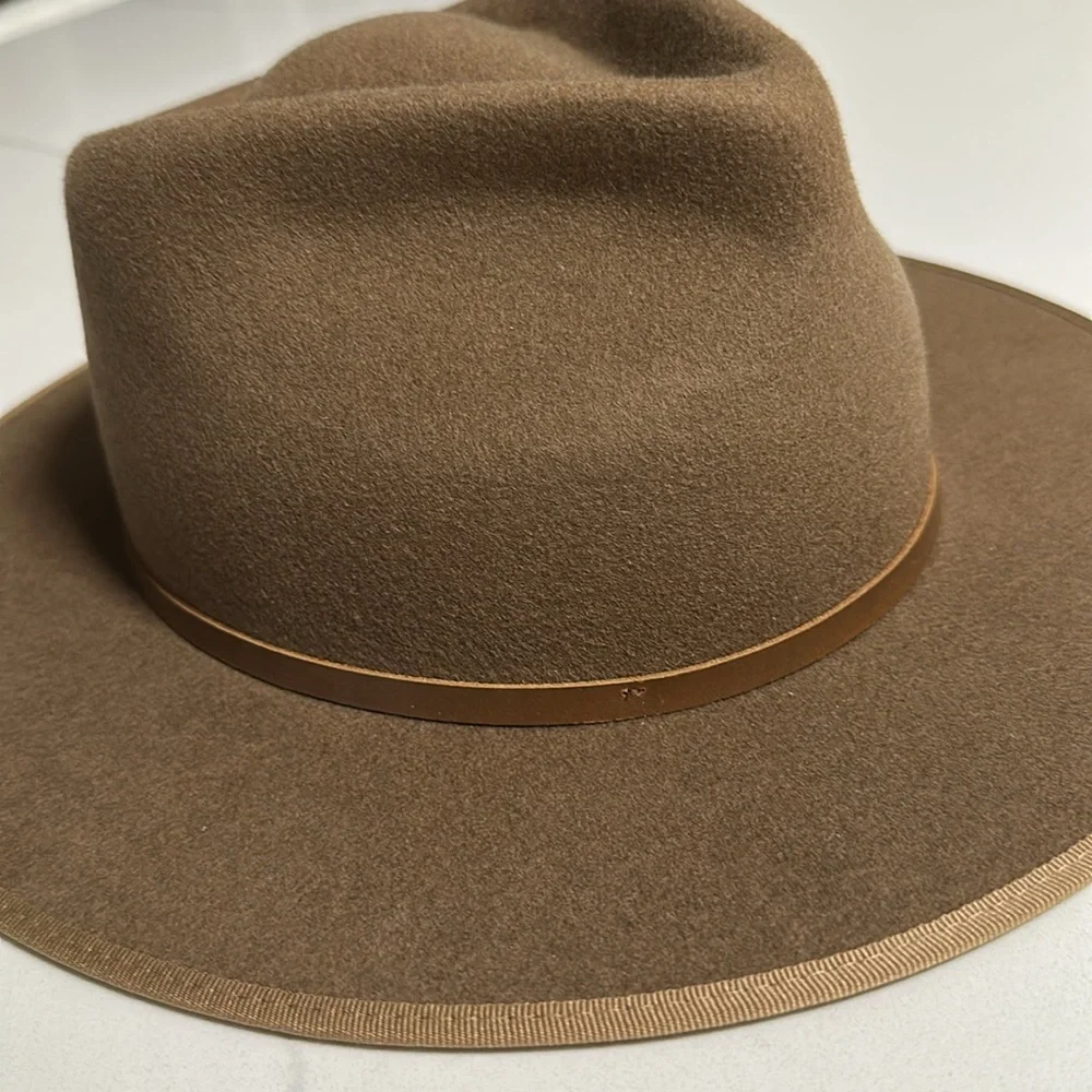 Will + Bear Fedora Hat In Calloway Tan - Picture 12 of 13